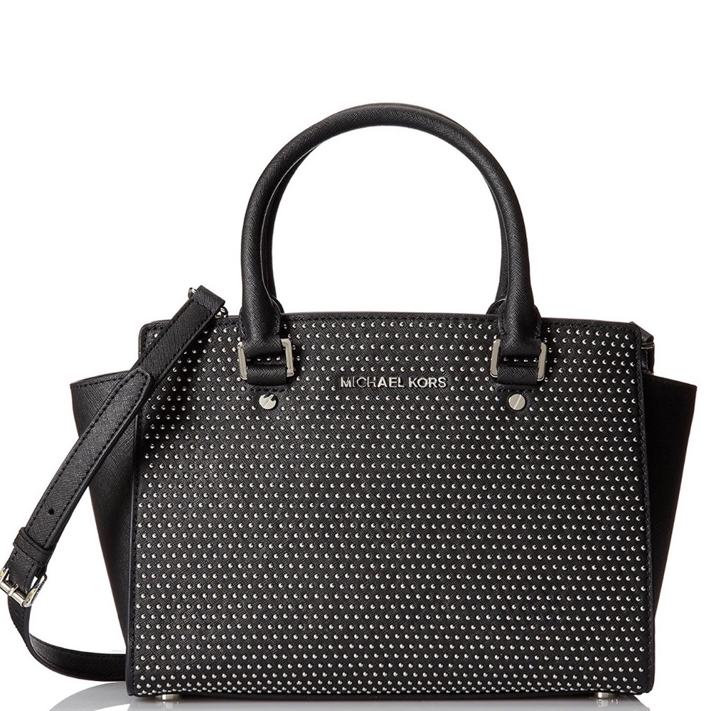 Micheal Kors micro stud Selma handbag medium sized