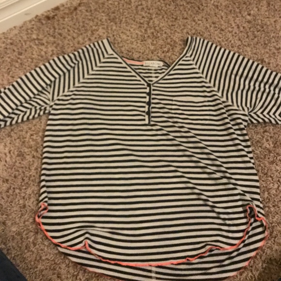 Striped 3/4 sleeve shirt - Picture 1 of 1