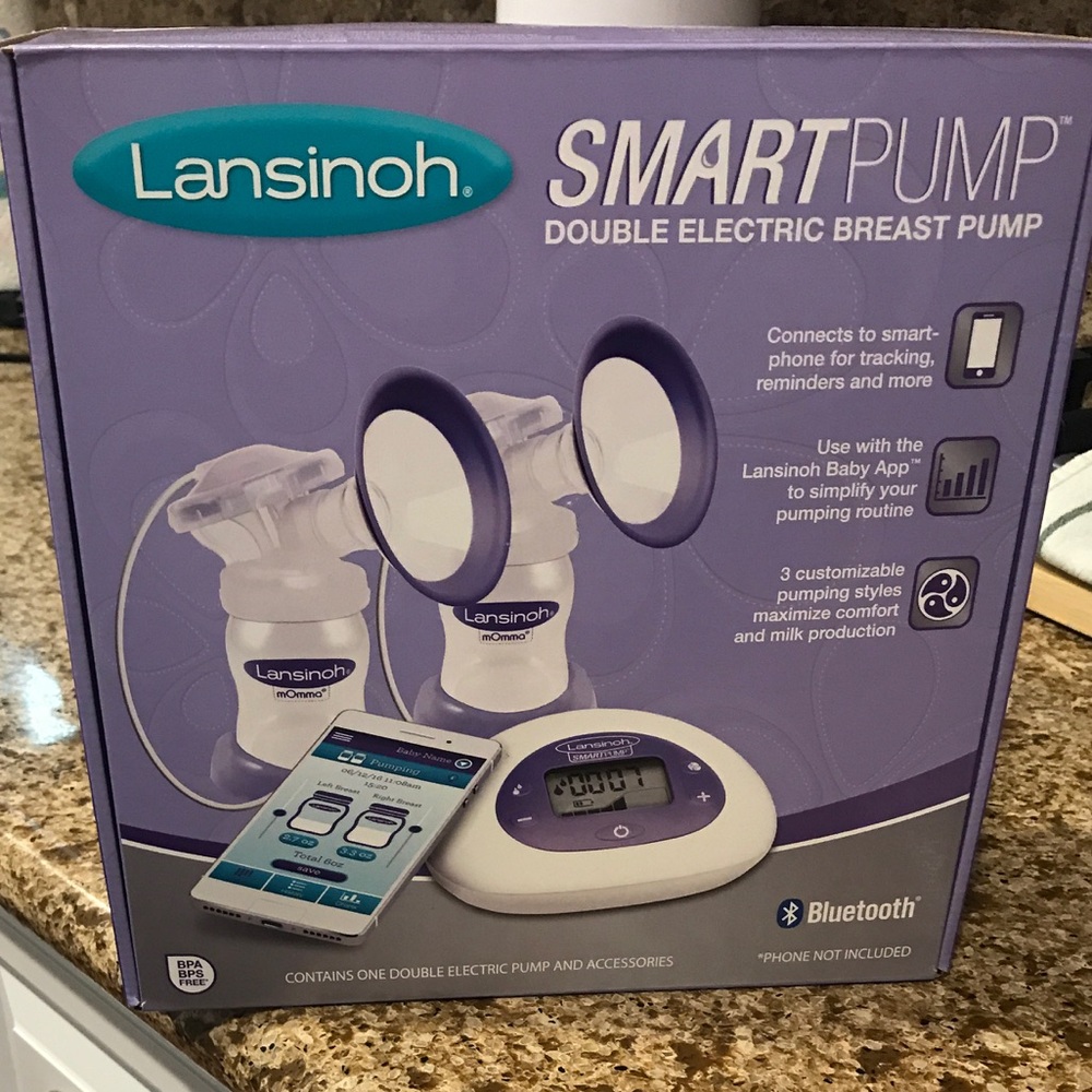 Lansinoh breast pump (brand new)