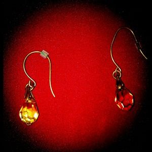 Swarovski  Teardop Earrings
