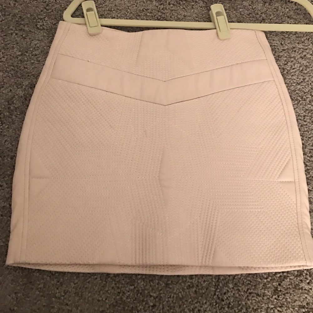 IRO leather skirt