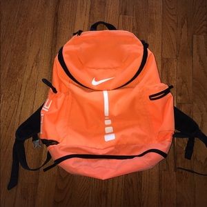 orange nike elite backpack