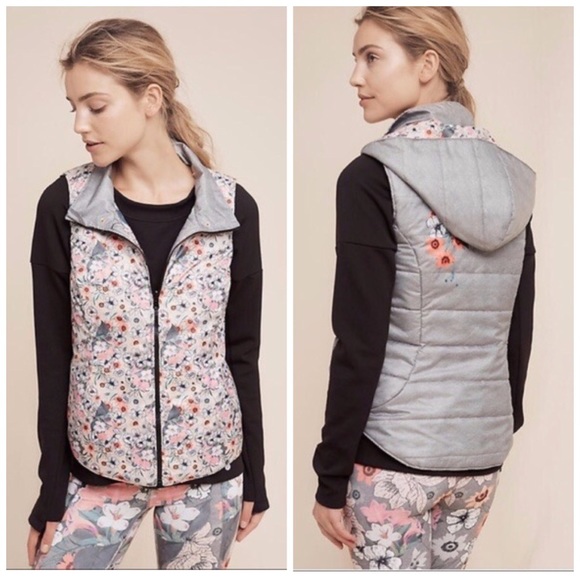 Anthropologie Perennial Puffer Reversible Vest - Picture 3 of 8