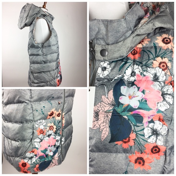 Anthropologie Perennial Puffer Reversible Vest - Picture 5 of 8
