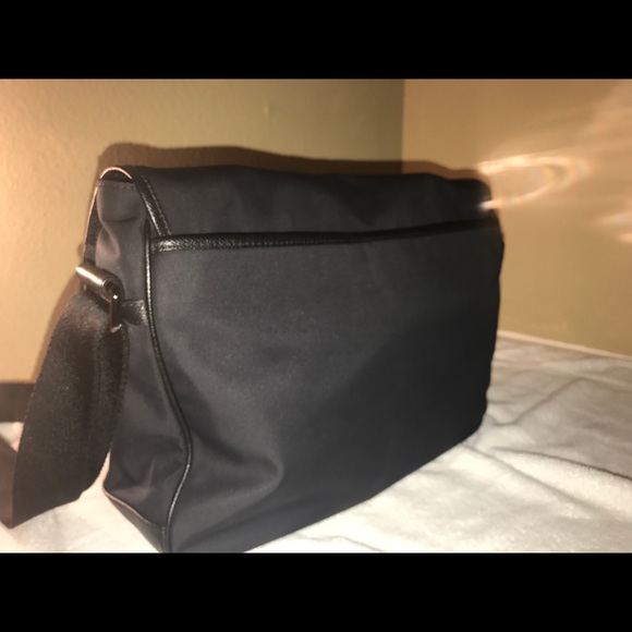 Burberry Messenger Fairbanks Black Cross Body Bag