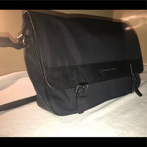Burberry Messenger Fairbanks Black Cross Body Bag