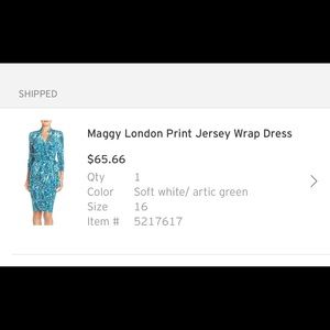 Maggy London size 16 wrap dress 👗