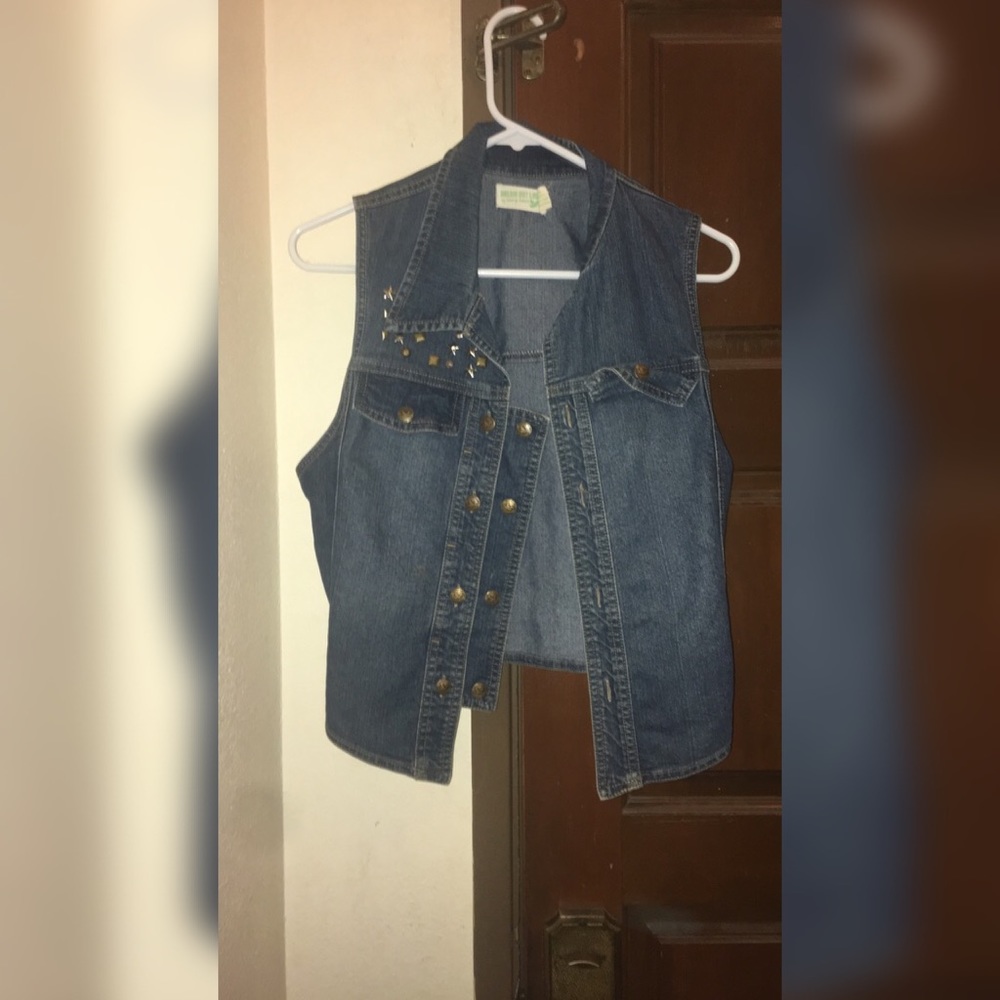 selena gomez vest cutoff jacket