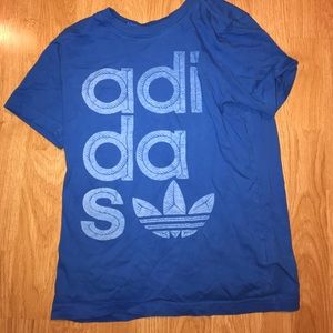 Adidas boys tee shirt size Small