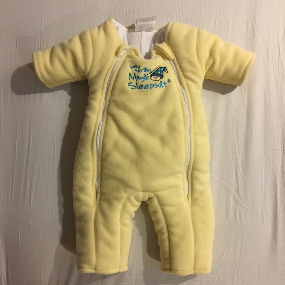 Magic Sleepsuit - Yellow Microfleece