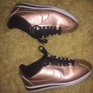 Nike rose gold Cortez size 6