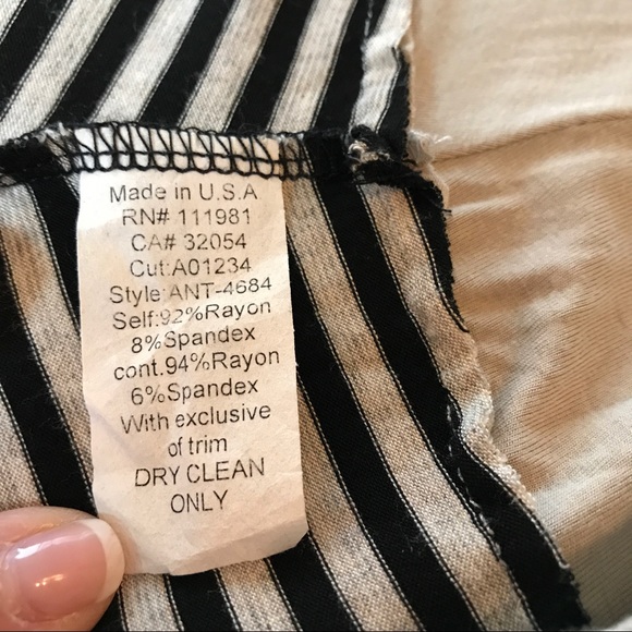 Anthropologie Bailey 44 Dress Sz S Black/Gray - Picture 6 of 7