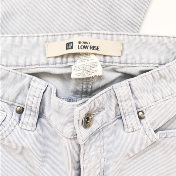 Gap curvy low rise corduroy jeans - Picture 3 of 4