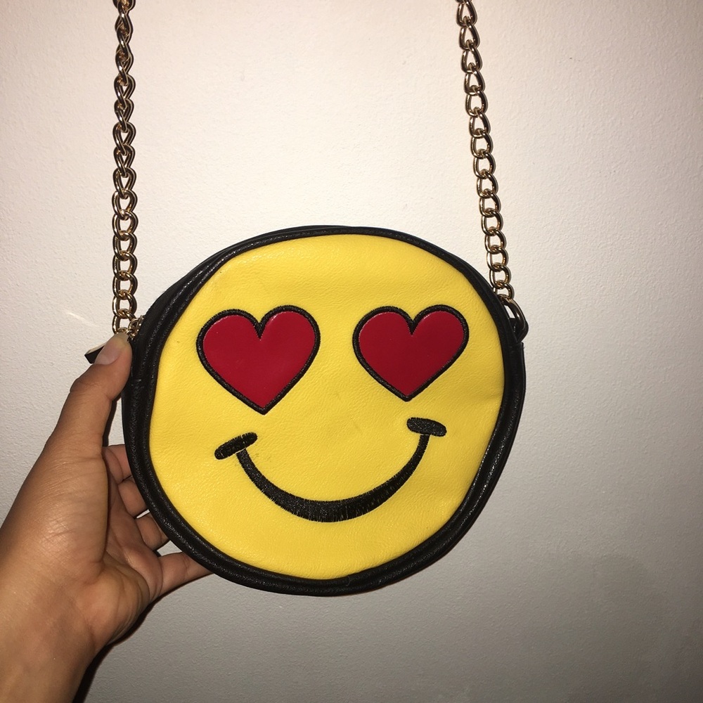 Emoji cross body bag 😆 (SOLD)