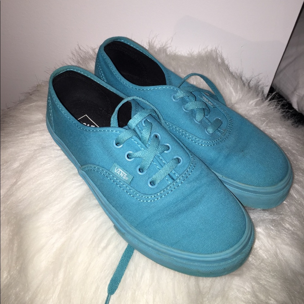 all blue vans youth size 2.5