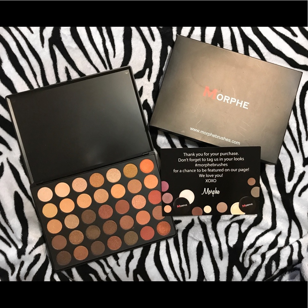 Morphe 350s(shimmer) eyeshadow pallet