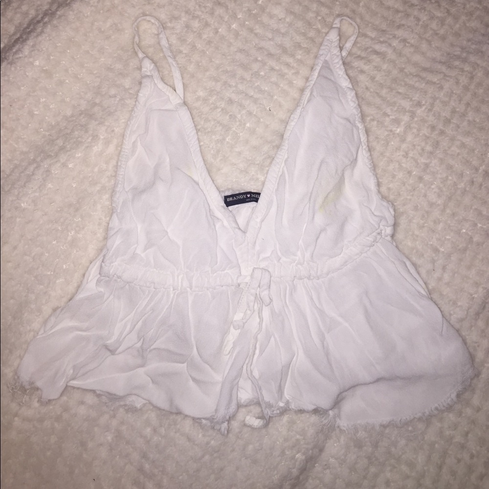 White tank top