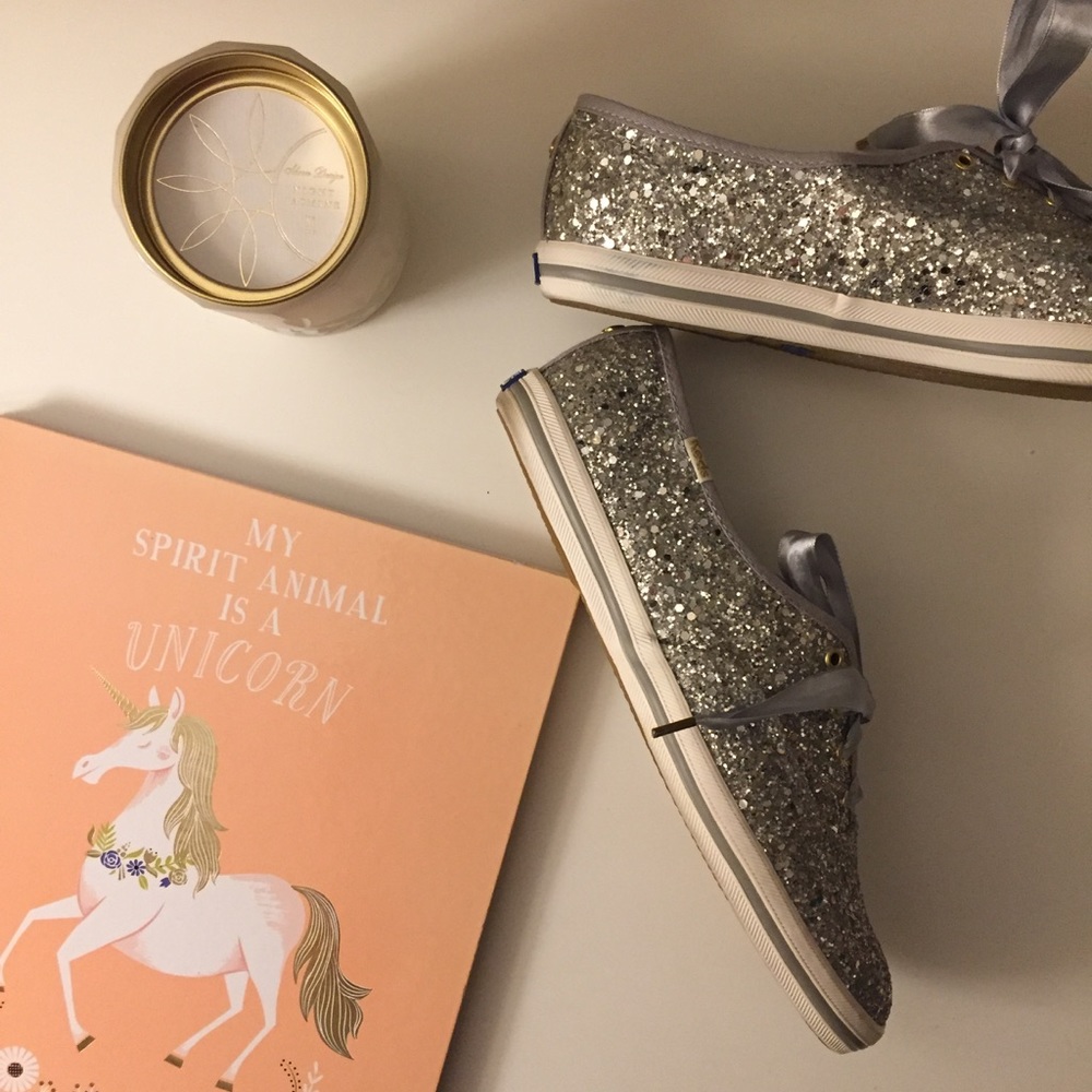 Kate Spade x Keds Glitter Sneakers