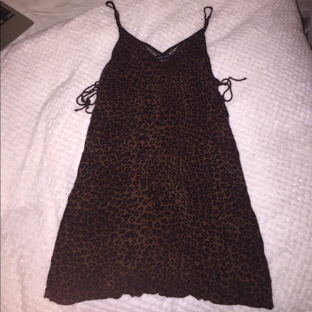 Cheetah print dress