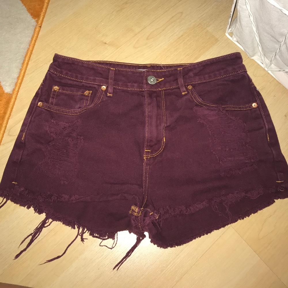 Denim shorts !