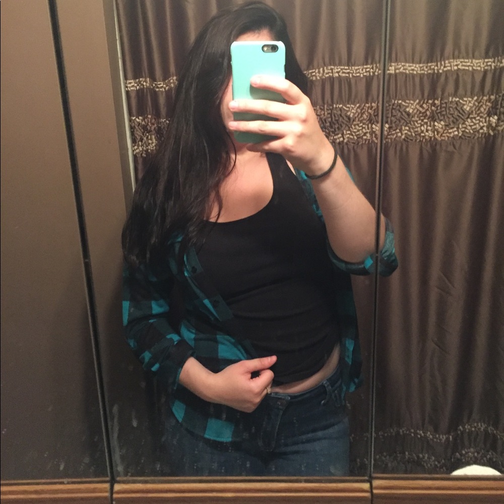 RUE 21 FLANNEL SHIRT 💙