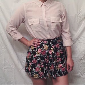 Floral Skater Skirt