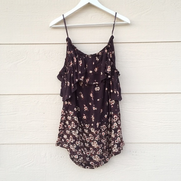 Kimchi Blue Floral Off The Shoulders Dress - Picture 3 of 5