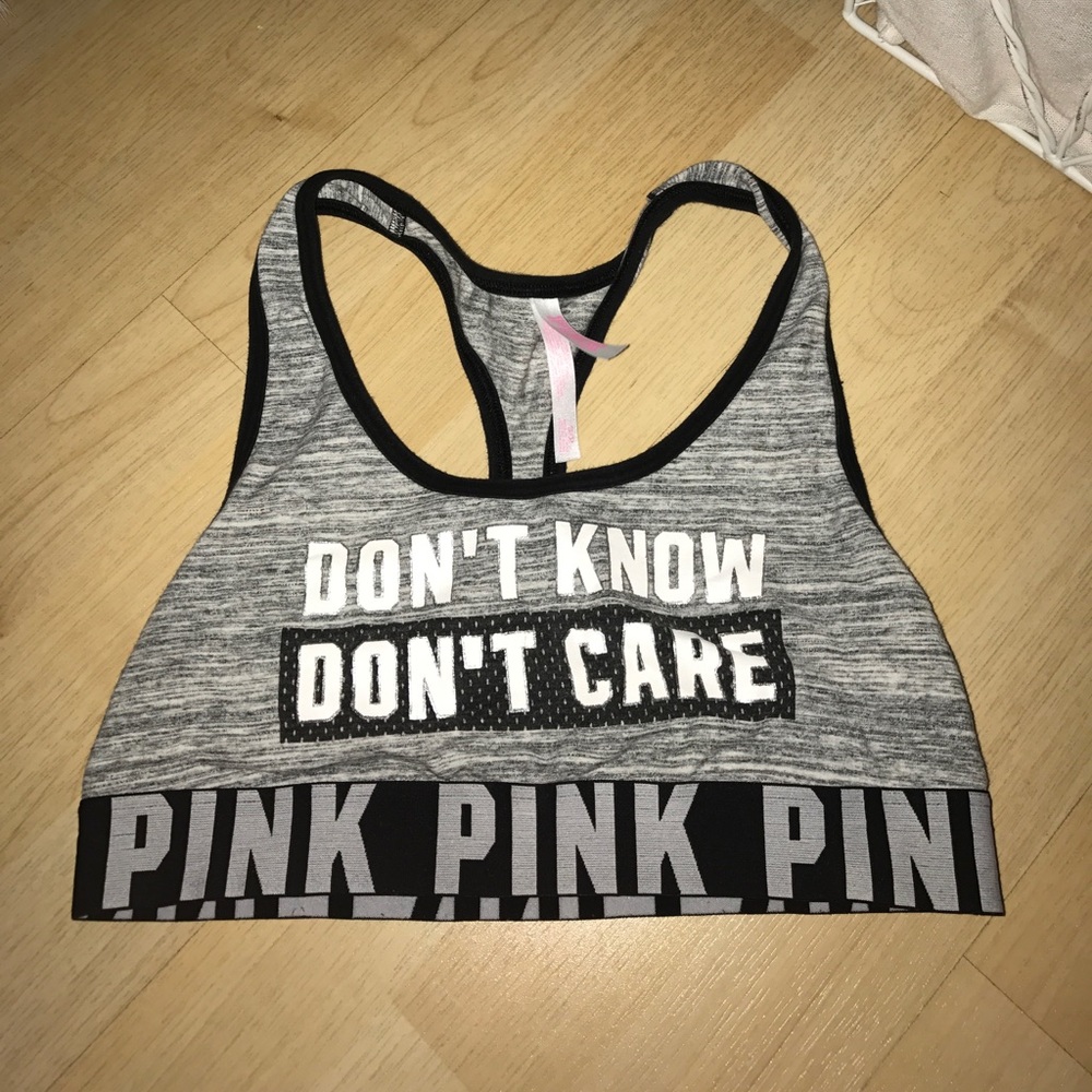 PINK sports bra!!