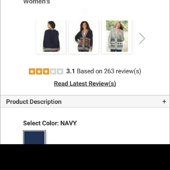 ❤ NWOT Woman's Cardigan Sweater Size 2X ❤ - Picture 5 of 5