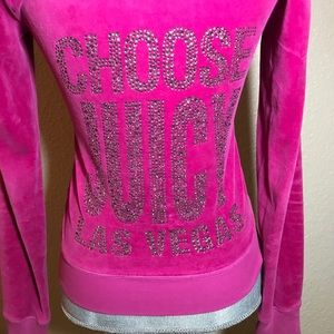 Juicy Couture Las Vegas Velour Jacket  Size S