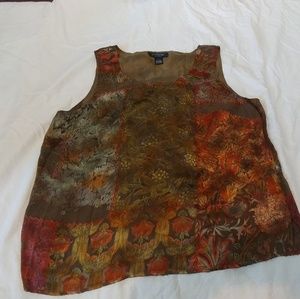 Citron Santa Monica Woman's Plus Asian Floral