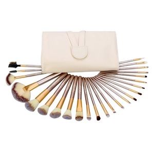 24 PCS makeup brush set! NEVER USED OR OPENED!