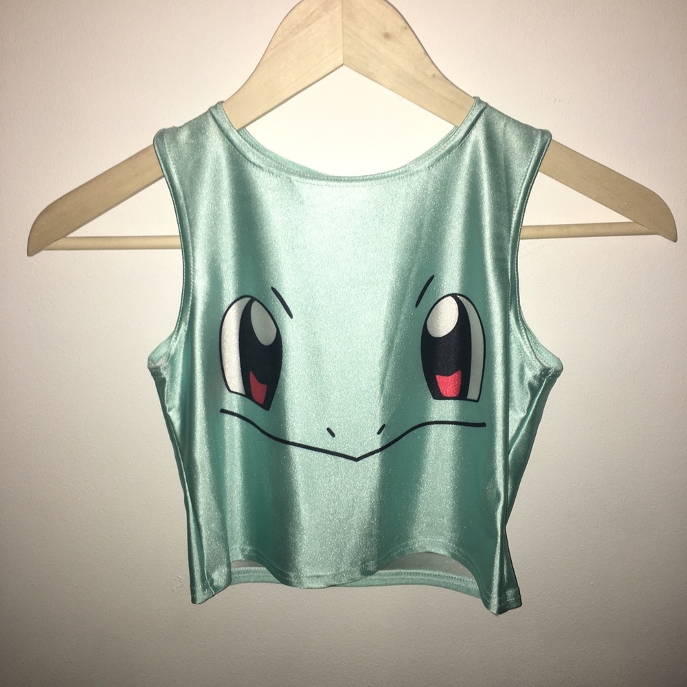Squirtle crop top 🌎