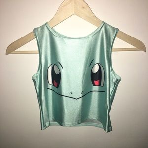 Squirtle crop top 🌎