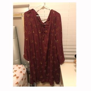 2XL BEAUTIFUL FALL OLD NAVY DRESS!