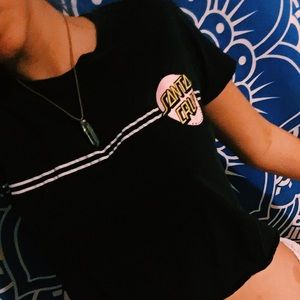 Cropped Santa Cruz Tee🌊