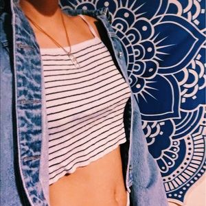 Striped Brandy M tank⚡️