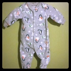 Carter's Newborn Zipper Onesie Footie Pajamas