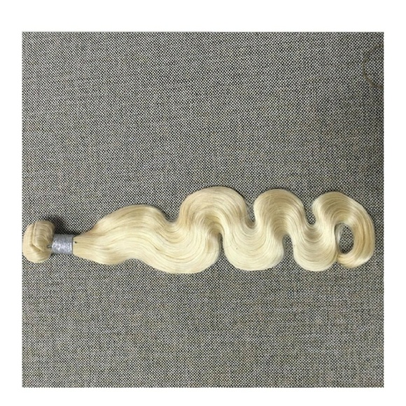 Blonde Remy Human Hair Weft main image 5