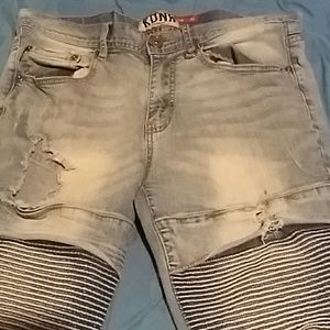 Kndk biker jeans