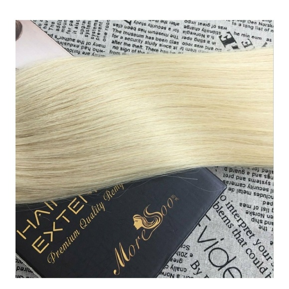 Blonde Tape in Hair Extensions main image 6