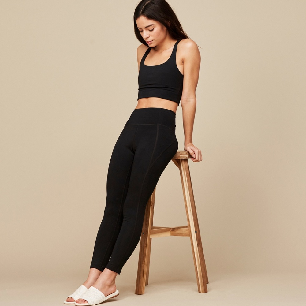 Girlfriend Collective Black Workout Leggings