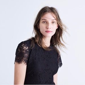 Floral Lace dress from Madewell - Dark Blue