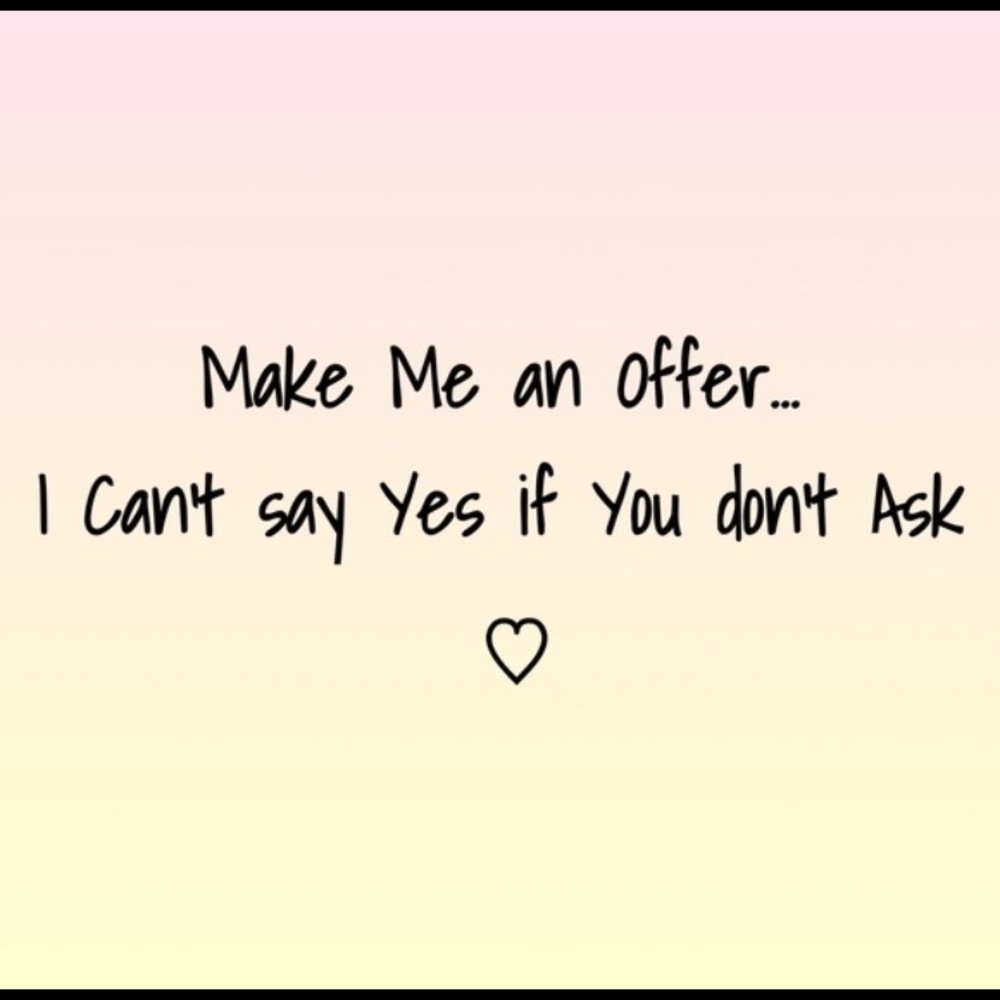 Make a reasonable offer today! Happy Poshing!