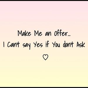 Make a reasonable offer today! Happy Poshing!