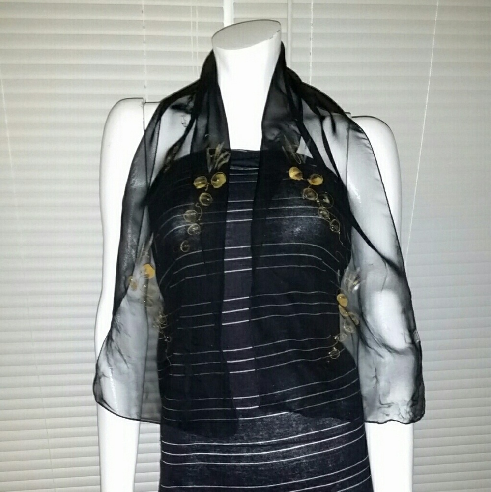Nasharr Hand Painted Scarf