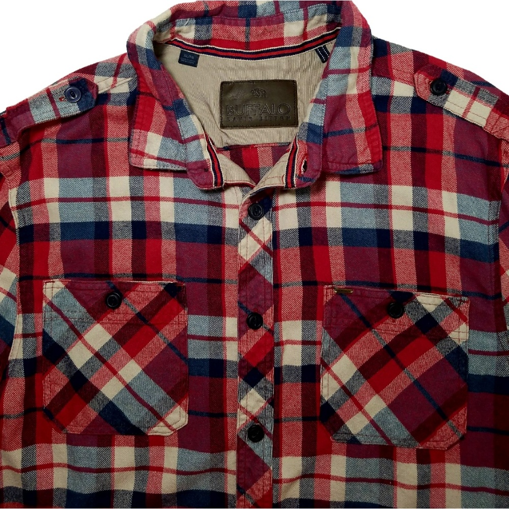Buffalo David Bitton Flannel Shirt Size XL