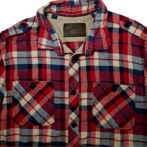 Buffalo David Bitton Flannel Shirt Size XL