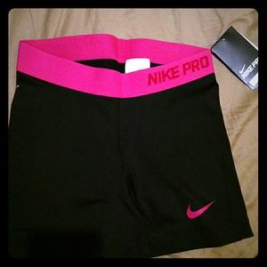 Brand New Nike Womens Pro Shorts Dri Fit