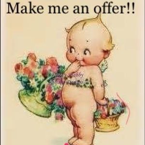 I like offers, but let's be nice.